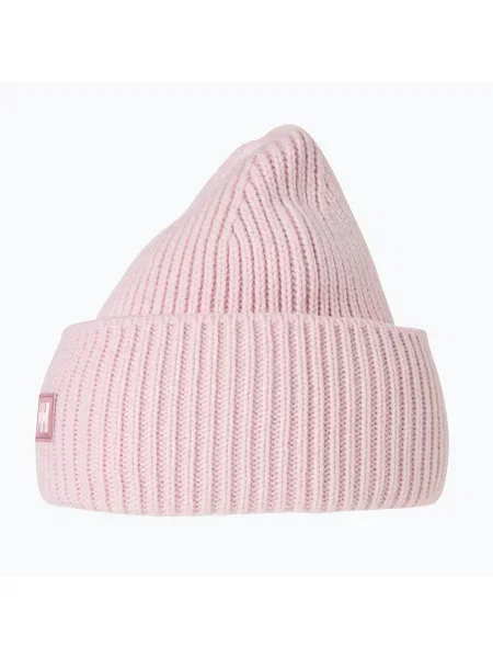 Helly Hansen czapka beanie HH RIB BEANIE różowa