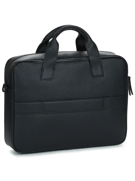 Geantă pentru laptop Tommy Hilfiger negru