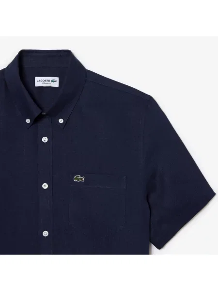 Рубашка Lacoste синяя