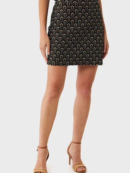 Жаккардовая юбка мини Mexx