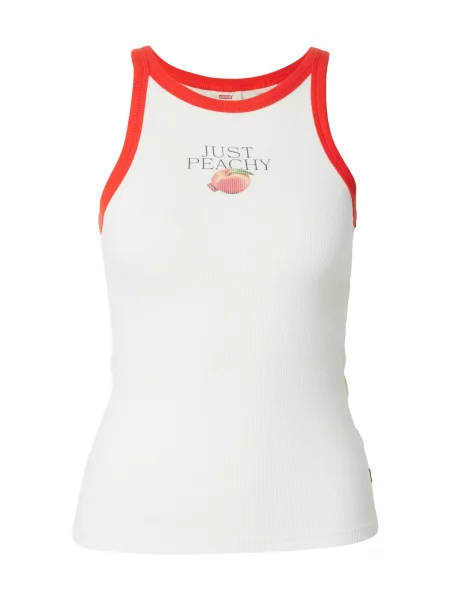 LEVI'S ® Top HAYES roșu / roșu pastel / negru alb