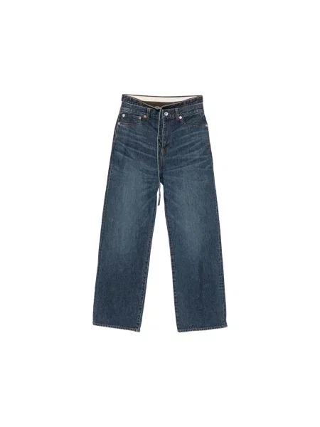 Jeansy Sacai niebieskie