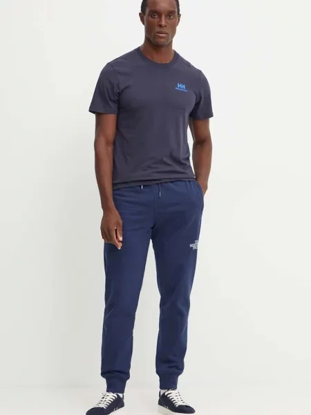 Koszulka Helly Hansen Nord Graphic krótki rękaw S niebieski
