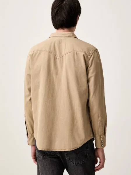 Levi's koszula BARSTOW WESTERN STANDARD beżowa