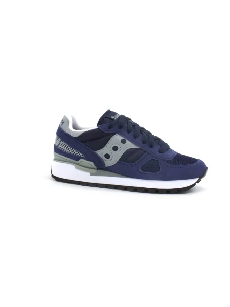 Sneakersy Saucony skórzane niebieskie