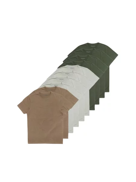 Denim Project Tričko 10 Pack mátová