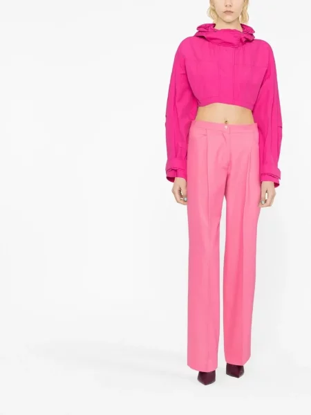 Pantaloni croiți Palm Angels roz