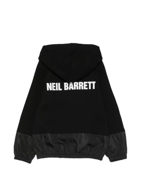 Bluza z kapturem dziecięca Neil Barrett czarna