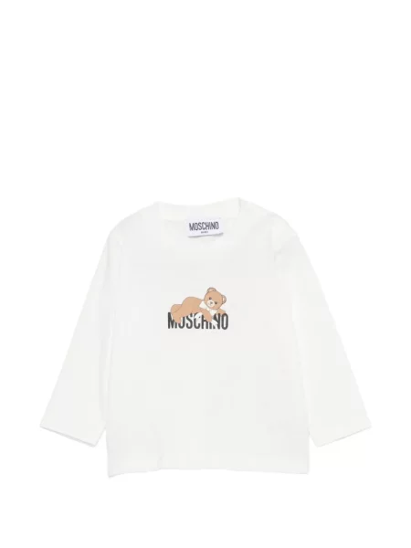 Koszulka dziecięca Moschino biała