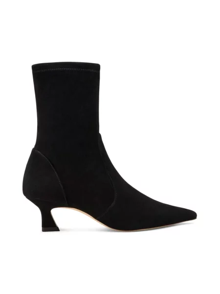Botki Stuart Weitzman zamszowe czarne