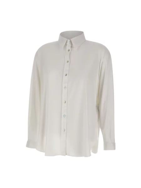 Boyfriendy Rrd z twillu białe