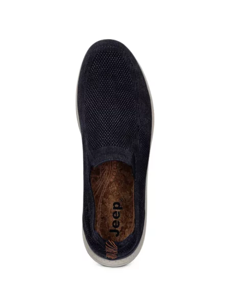 Pletene tenisice Jeep slip-on plava