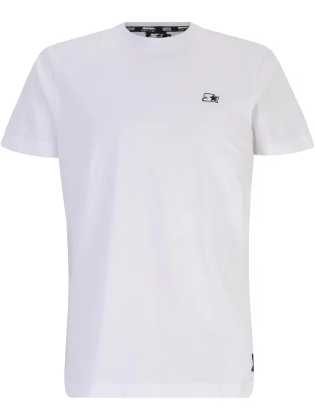 Tricou Starter Black Label din jerseu alb