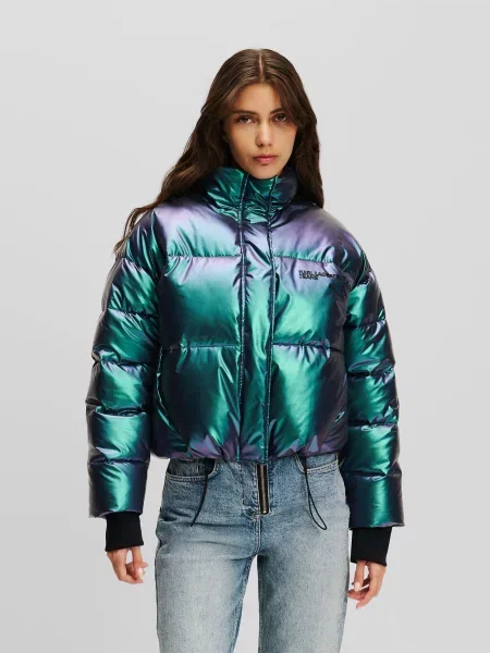 Зимова куртка Karl Lagerfeld Jeans зелений