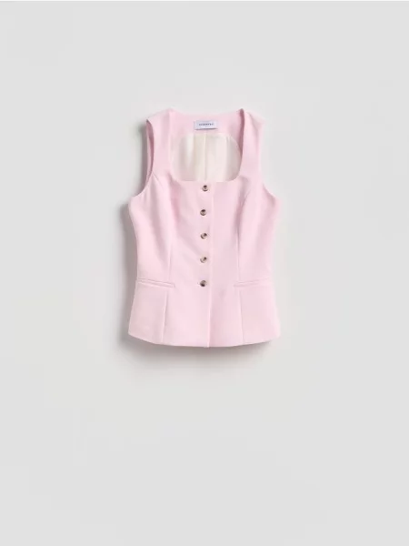Vestă Reserved roz