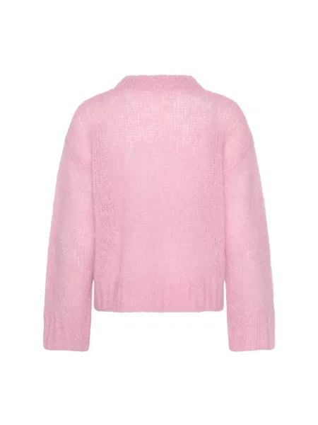 Dzianinowy sweter Part Two różowy
