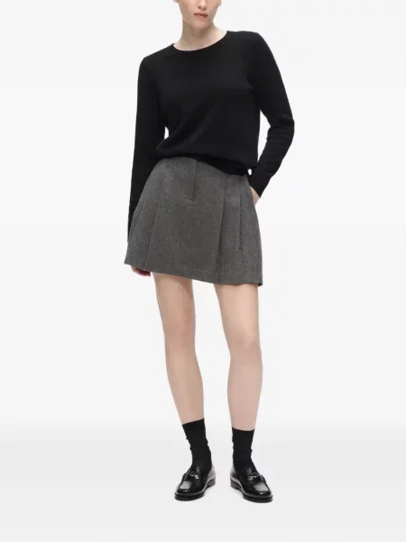 Fusta mini Karl Lagerfeld gri