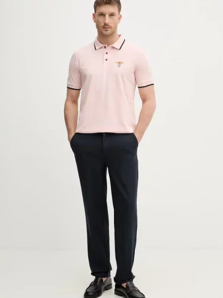Aeronautica Militare polo majica roza