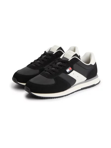 Sneakerși Tommy Jeans alb
