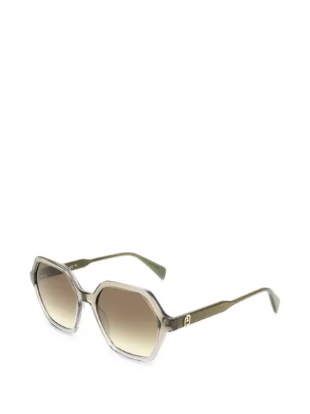 Ochelari de soare Liu Jo cu imprimeu geometric verde