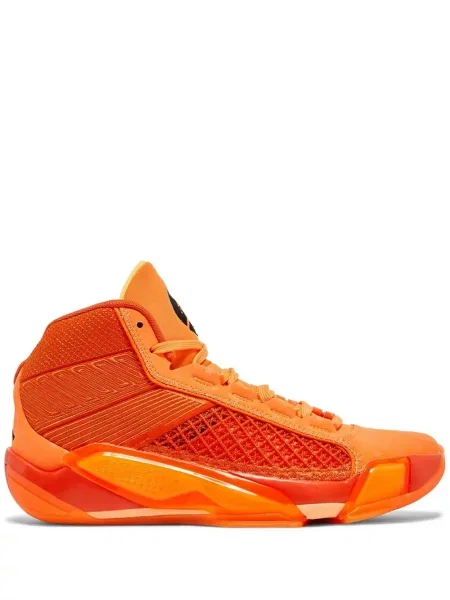 Sneakerși Jordan portocaliu