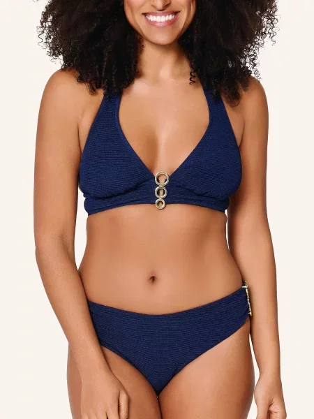 Lingadore Zestaw Bikini Z Wyściełanymi Miseczkami Typu Triangle blau niebieskie