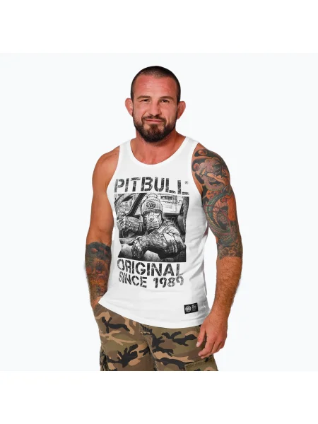 Tricou sport Pitbull West Coast alb