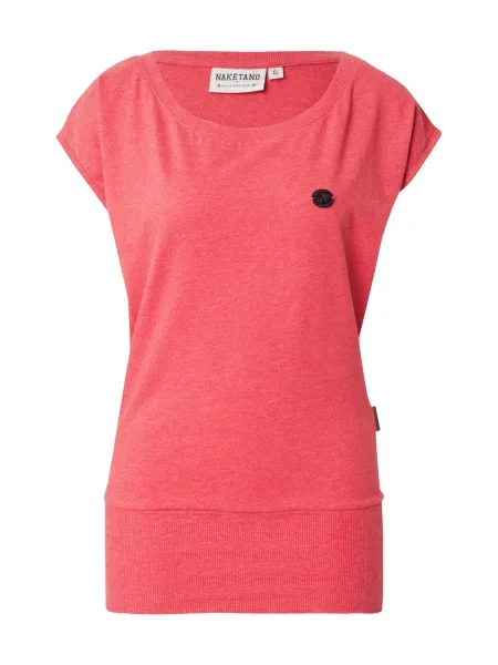 Naketano Tricou Wolle deschis roșu