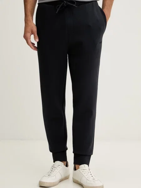 BOSS Pantaloni trening Hadiko Bleumarin verde