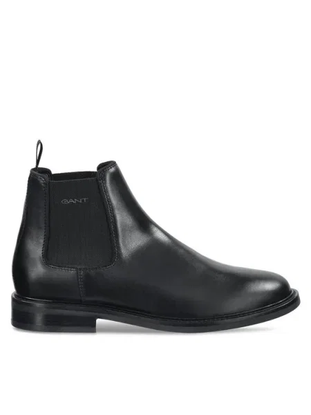 Кожени боти челси Gant St Fairkon мъжки черно