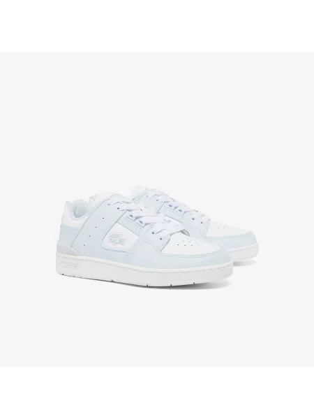 Lacoste Skórzane Sneakersy Court Cage biały