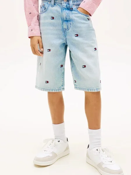 Tommy Hilfiger šortky detské modrá