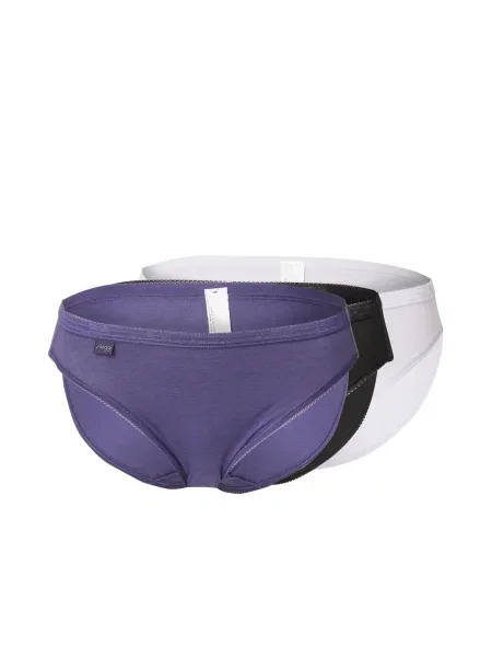 SLOGGI Slip indigo / negru alb