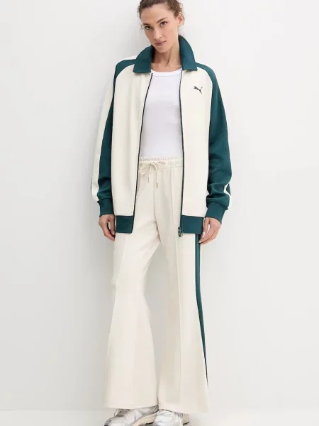 Спортивные штаны Puma бежевые