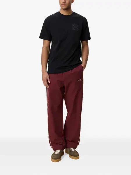 Tricou Les Deux cu imagine negru