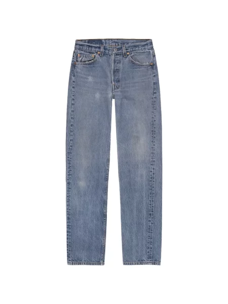 Blugi drepți Denim Tears albastru
