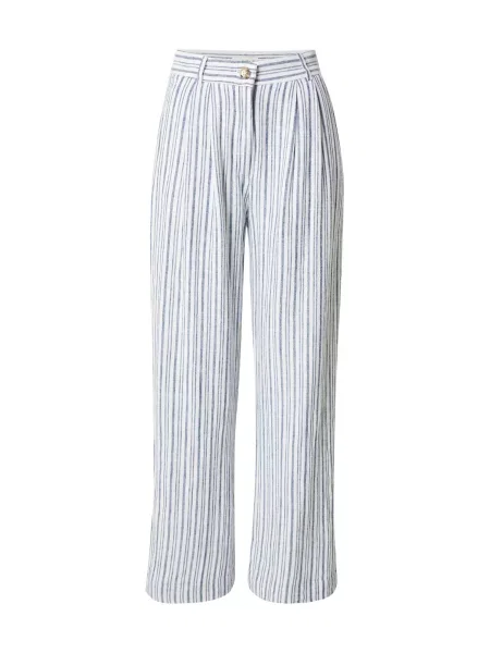 Abercrombie & Fitch Nadrág tengerészkék fehér