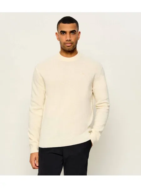 Napapijri De lână pulover D-Ordin | Relaxed fit bej