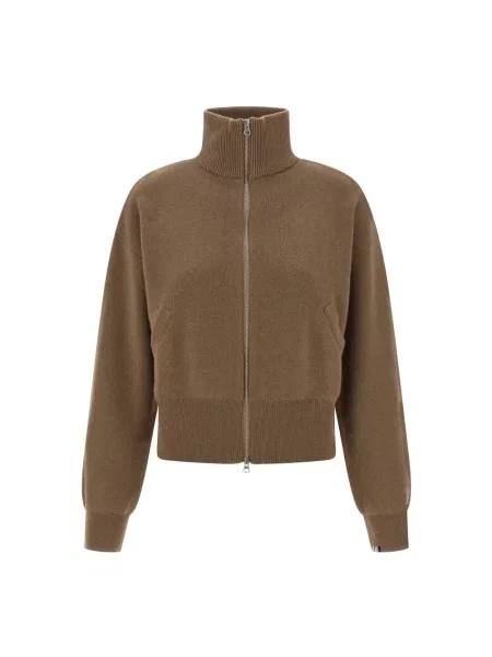 Kardigan Extreme Cashmere z kaszmiru brązowy