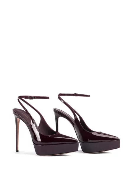 Pantofi cu toc Le Silla slingback roșu