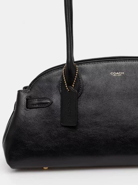 Шкіряна сумочка Coach Empire Carryall Bag 34 чорний