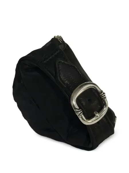 Peněženka Chrome Hearts se srdcovým vzorem černá