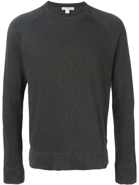 Tricou James Perse lung gri