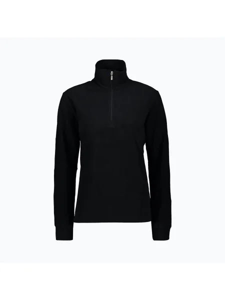 CMP bluză de trening fleece pentru femei negru