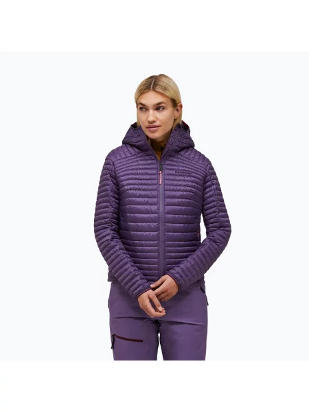 Geacă izolată pentru femei Peak Performance Monolight Synthetic Hood montana grape
