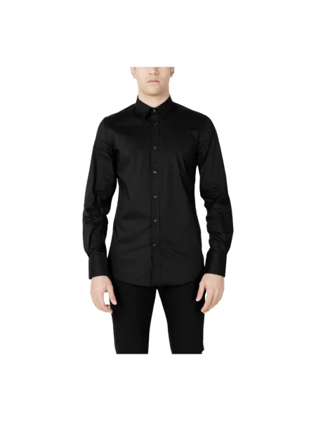 Koszula Antony Morato z długim rękawem czarna