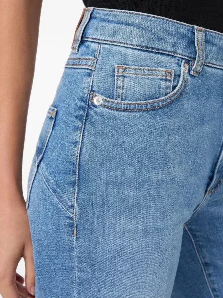 Blugi drepți Sportmax albastru