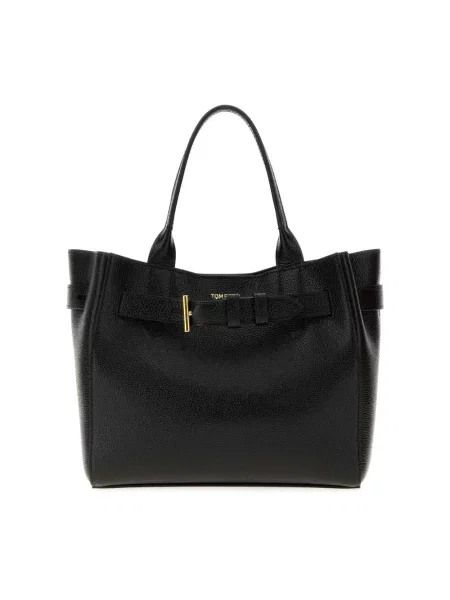 Shopperka Tom Ford skórzana czarna