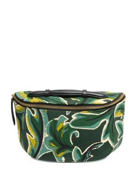 Geantă Inoui Editions cu model floral verde