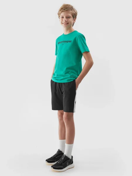 Pantaloni scurți copii 4f negru